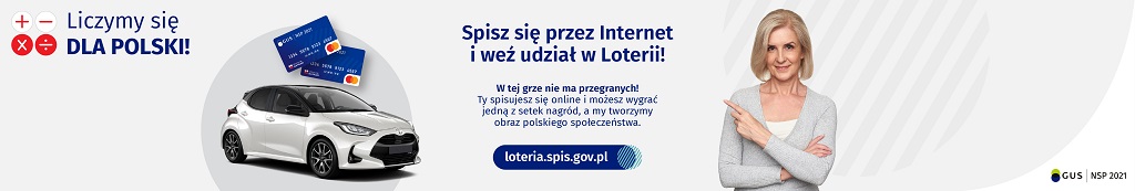 Spisz się przez Internet i weź udział w Loterii