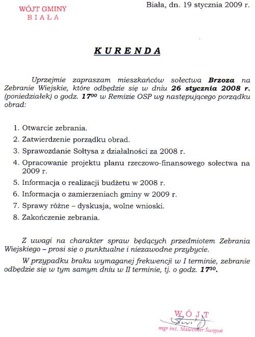 Zdjęcie Kurenda - Brzoza _019_152390