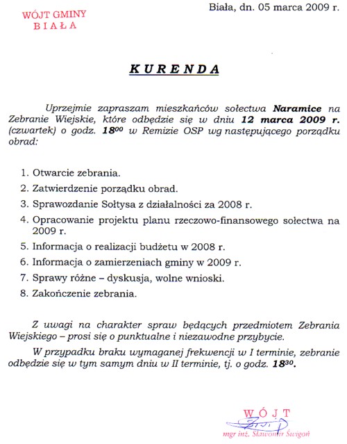 Zdjęcie Kurenda - Naramice _019_153212