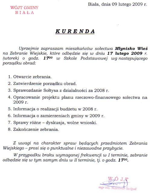 Zdjęcie Kurenda - Młynisko Wieś _019_154922