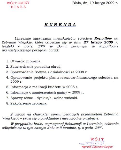 Zdjęcie Kurenda - Kopydłów _019_155810