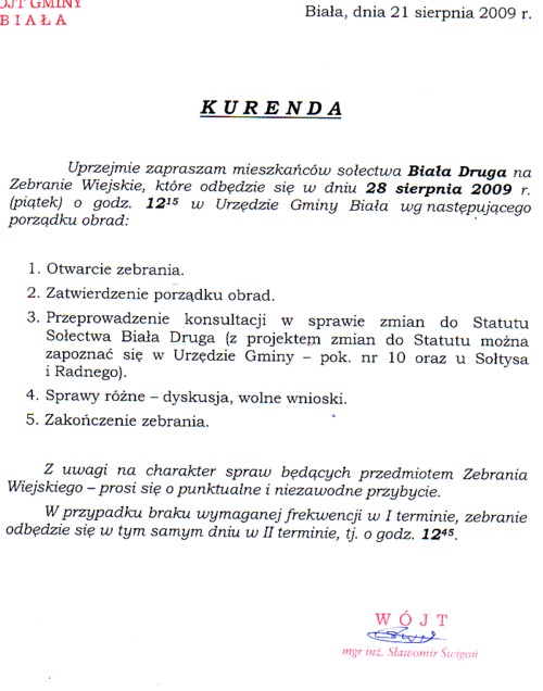 Zdjęcie Kurenda Biała Druga _019_177741