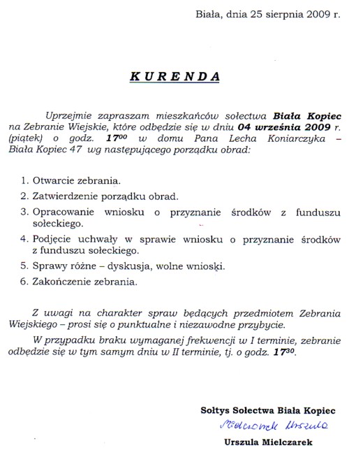 Zdjęcie Kurenda - Biała Kopiec _019_178310