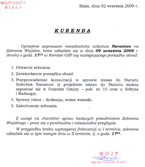 Zdjęcie Kurenda - Naramice _019_178940