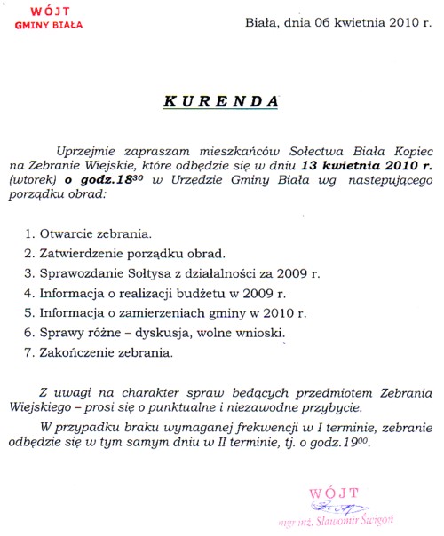 Zdjęcie Kurenda - Biała Kopiec _019_200103