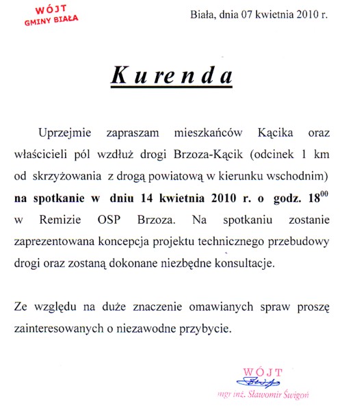 Zdjęcie Kurenda - Kącik _019_200457