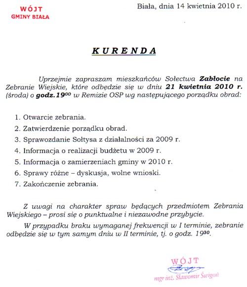 Zdjęcie Kurenda - Zabłocie _019_201309
