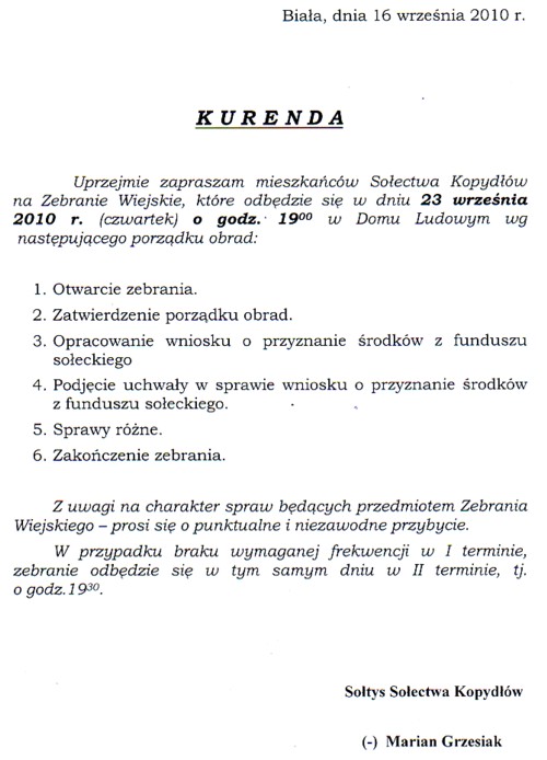 Zdjęcie Kurenda Kopydłów _019_216569