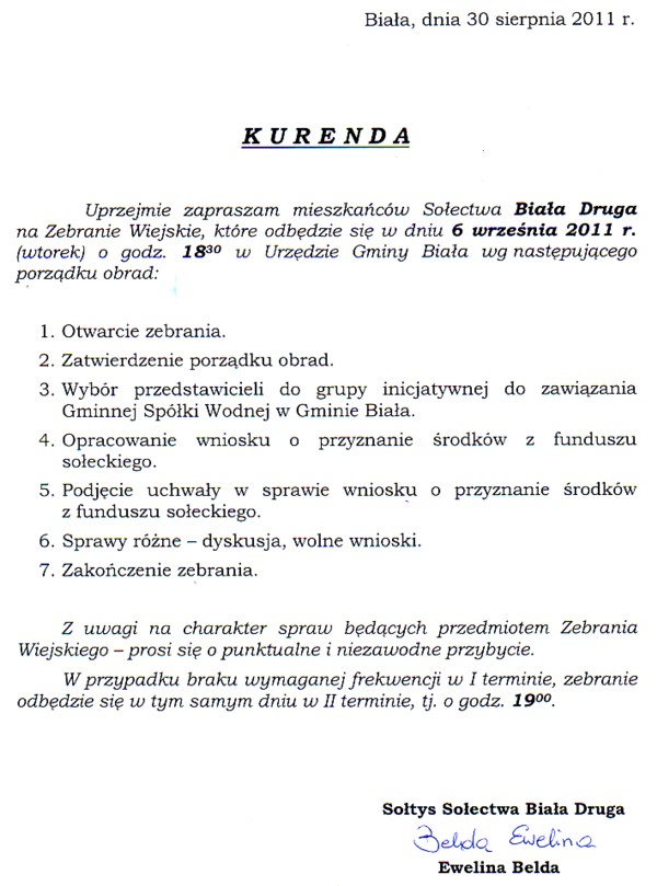 Zdjęcie Kurenda - Biała Druga _019_263537